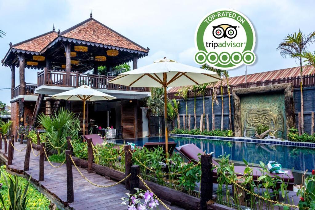 Khmer Paradise Villa Siem Reap Buitenkant foto