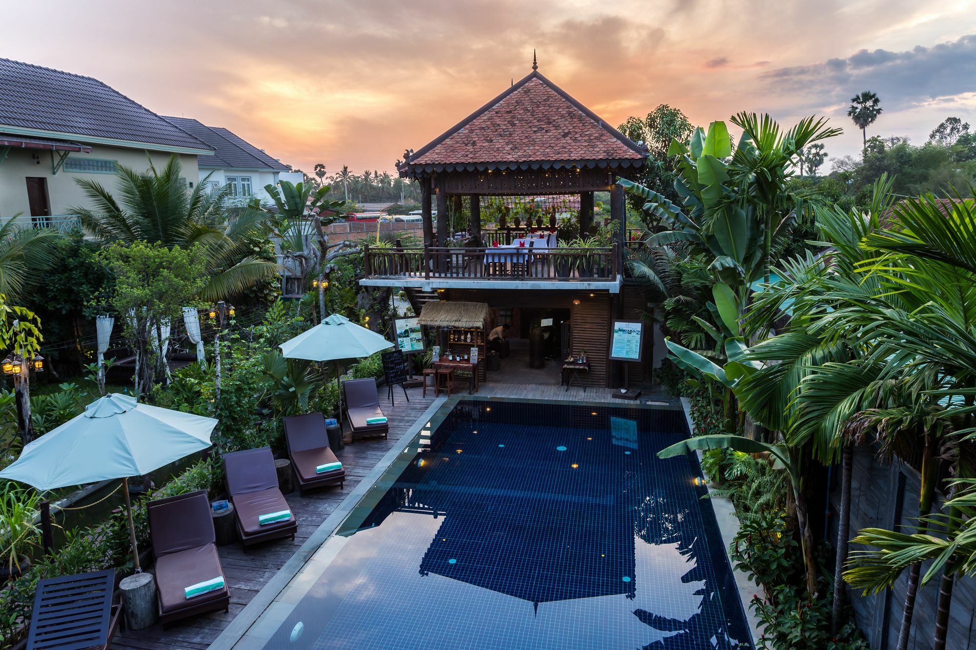 Khmer Paradise Villa Siem Reap Buitenkant foto